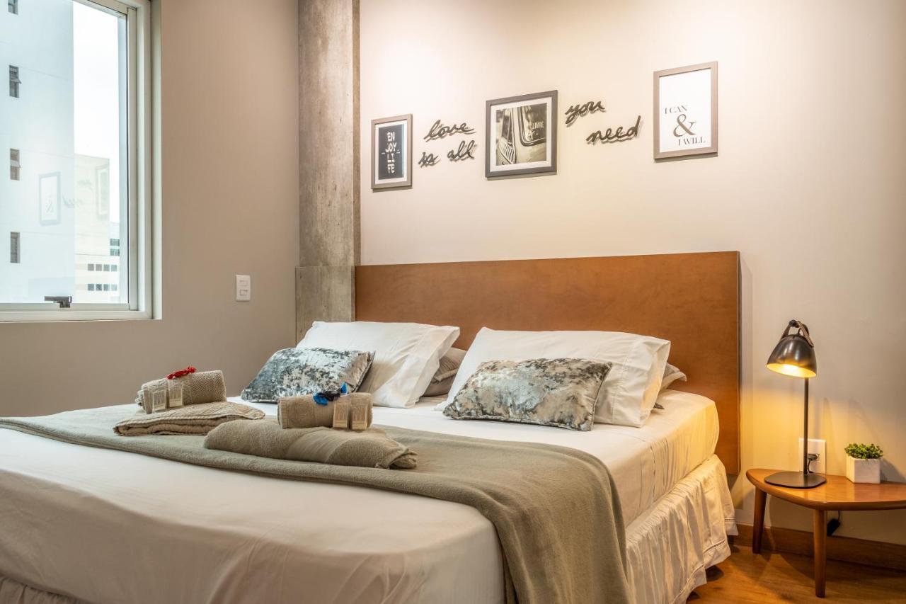 806 - Rentaqui - Flat Studio Bela Cintra Elegance - Consolacao São Paulo Kültér fotó