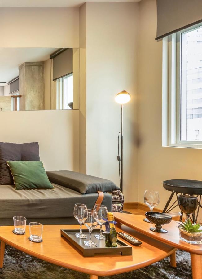 806 - Rentaqui - Flat Studio Bela Cintra Elegance - Consolacao São Paulo Kültér fotó